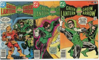 Green Lantern 101 - 115 Complete Run Avg.  Nm - /nm 9.  2/9.  4 Dc 1978
