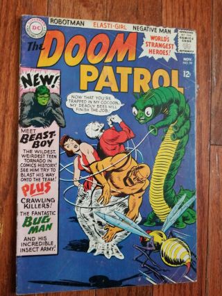 Doom Patrol 99 1966 Dc 1st Beast Boy Teen Titans