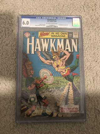 Hawkman 1 Cgc Graded 6.  0