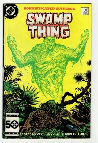 Saga Of The Swamp Thing 37 (2nd Series 1985) : Nm - John Constantine Hellblazer