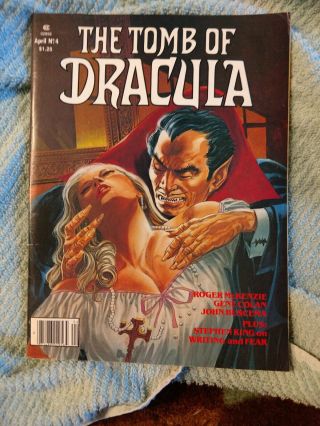 1980 Marvel Stan Lee The Tomb Of Dracula Comic Book Vol 1 No.  4 Perfect Conditii
