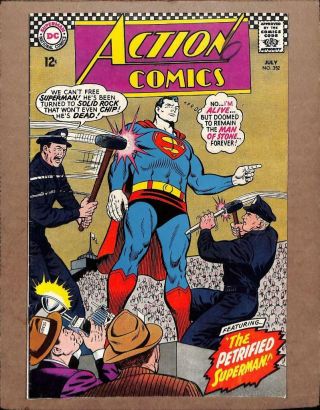 Action Comics 352 - Higher Grade - Superman Justice League Of America Dc Comics