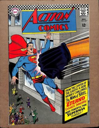 Action Comics 343 - - Superman Justice League Of America Dc Comics