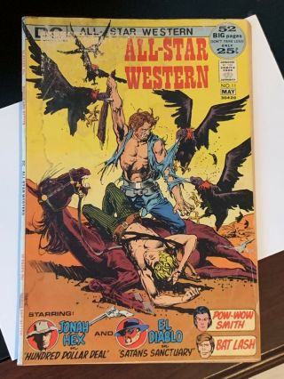 All - Star Western 11.  Second Appearance Jonah Hex.  1.  0 Fr.  Strict Grading.  (mc)
