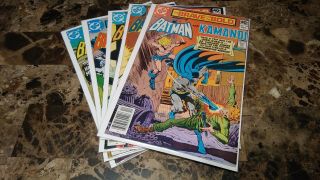Brave And Bold 157 159 161 163 164 Vf,  To Vf 8.  5 To 8.  0 Batman