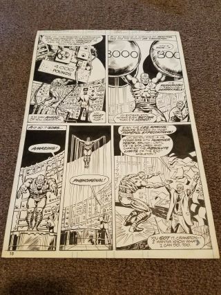 Rampaging Hulk 12 Page 18 - Comic Book Art 1978
