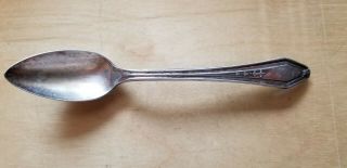 Antique,  Vintage Collectible Spoon 5.  7/8 " Continental 1886 Silver Plate