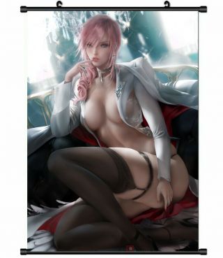 Wall Scroll Anime Poster Lightning Pinup Home Decor Painting 60 90cm