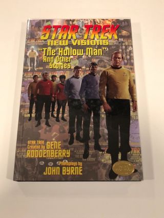 Star Trek Visions The Hollow Man Signed By John Byrne & William Shatner