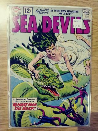 Sea Devils 3 Gd/vg Dc Pa10 - 49