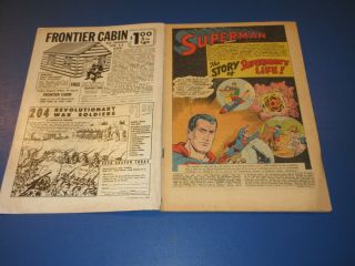 Superman 146 Silver age 10 cent comic Wow Origin of Superman 3