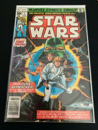 Star Wars 1 1977 Rare Newsstand Edition Comic Reprint