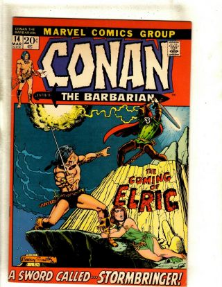 Conan The Barbarian 14 Vf Marvel Comic Book Kull King Red Sonja Warrior Rs1