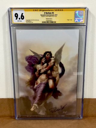 Z Nation 5 Cgc 9.  6 Lucio Parrillo Virgin Variant Ss Signed By Parrillo