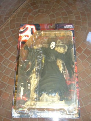 Mcfarlane Toys / Movie Maniacs Feature Film Figures " Scream " Ghost Face Misb