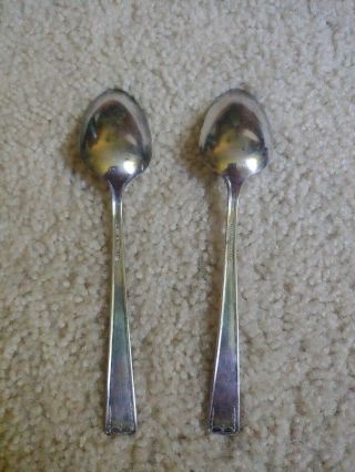 1835 R Wallace Buckingham 1924 Set of 2 Fruit Spoons 2