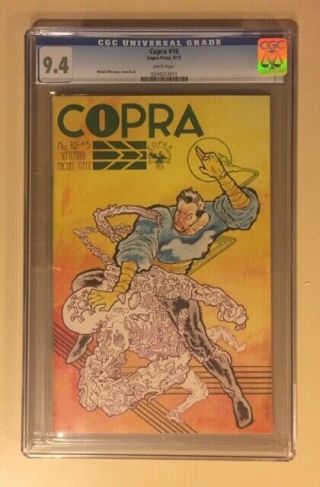 Copra 10 Cgc 9.  4 Nm Early Rare Michel Fiffe 1st Print Limited To 800 Copies