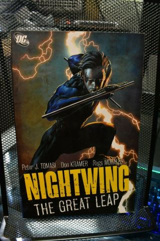 Nightwing The Great Leap Dc Tpb Rare Oop Peter J Tomasi Rags Morales Ra 