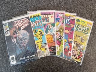 Mutants (1983) Annuals 1,  3,  4,  5,  6,  7 Summer Special 1 Fn To Vf