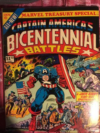 Marvel Treasury Special Captain America’s Bicentennial Battles