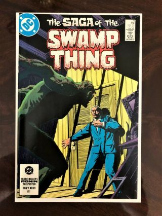 Dc Comics Saga Of Swamp Thing | Issue 21 | 1982 2nd Series