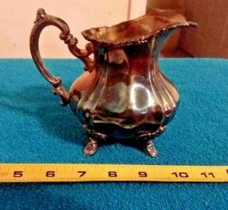 Silverplate Lancaster " Rose " By Poole E.  P.  C.  A.  Coffee Pitcher 400