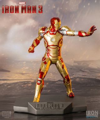 Iron Studios Avengers Iron Man 3 Art Scale 1/10 Mark Xlii Initiative Marvel