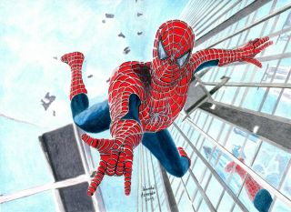 Spider Man 3 By Wendel Azevedo - Art Pinup Drawing