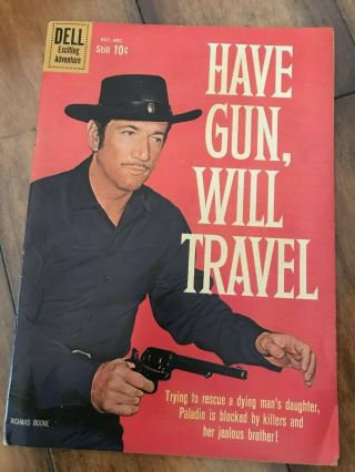 " Have Gun,  Will Travel " Comic Book • Dell • October 1960 • Richard Boone • No.  7
