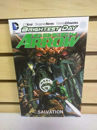 Green Arrow Vol 2 Salvation Brightest Day Tpb Tp Trade Paperback Dc Comics