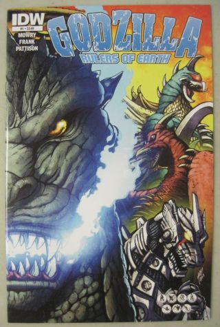 Godzilla Rulers Of Earth 1 Idw Comics 2013 1st Print Chris Mowry Matt Frank