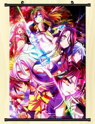Home Decor No Game No Life Anime Poster Hd Print Wall Scroll 60 90cm Fdha4