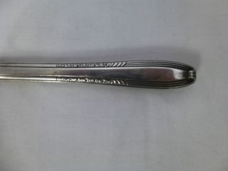 Vintage,  C1944,  Wallace/harmony House,  Serenade,  Silver Plated Grille Knife