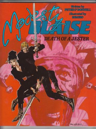 Modesty Blaise Death Of A Jester Peter O 