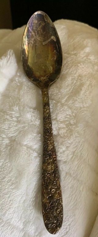 Vintage National Silver Co.  Narcissus Teaspoon