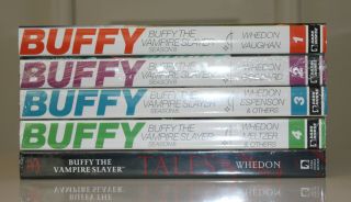 Buffy The Vampire Slayer Season 8 Vol 1 2 3 4 & Tales Library Ed Oversized Hc