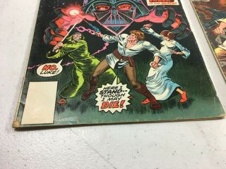 1977 Star Wars Comics 1 2 4 5 6 No UPC 35 Cent Diamond Price Box Marvel 7