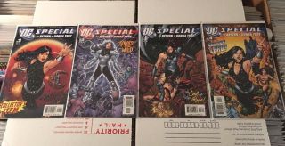 D.  C.  Special The Return Of Donna Troy 1 - 4 Full Set