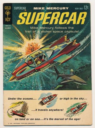 Supercar (1962) 1 Fn,  Hard To Find