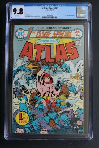 1st Issue Special 1 First Bronze Age Atlas 1975 Dc Jack Kirby Cgc Nm/mt 9.  8