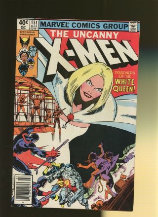 X - Men 131 Vf 7.  5 1 Book Run For Your Life By Chris Claremont & John Byrne