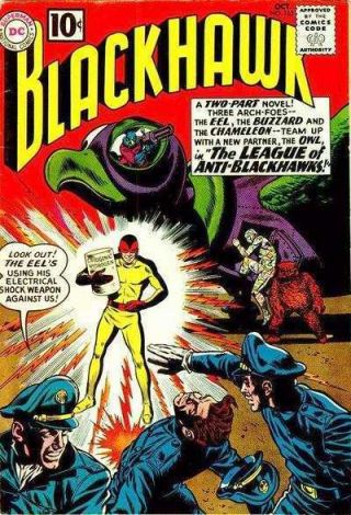 Blackhawk (1944 Series) 165 In.  Quality Comics [ P8]