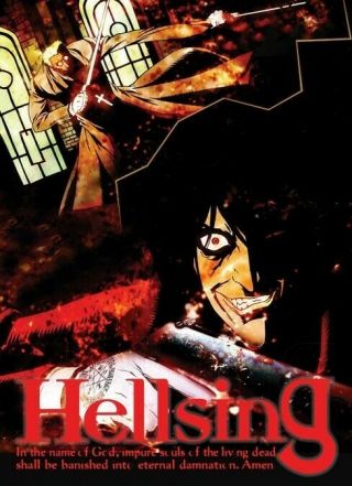 Hellsing Alucard Wall Scroll Poster Anime Cloth Licensed