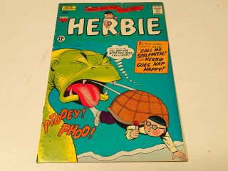 Herbie (the Fat Fury) 15 Acg Comics 1966 Vg/f Silver Age Ogden Whitney Art