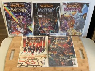 War Of The Realms Journey Into Mystery 1 - 5 - Full Run - (marvel,  2019) Nm