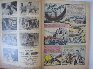 The Lone Ranger Movie Story [ 1] (Mar 1956,  Dell) [VG,  4.  5] A Dell Giant,  scarce 2