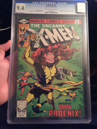 X - Men 135 Cgc 9.  4 Ow/w Early Phoenix Cover,  1st Senator Robert Kelly