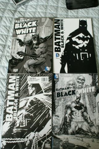 Batman Black & White Tpb Vol 1 2 3 4 Full Set Absolute $80 Joker Omnibus Miller