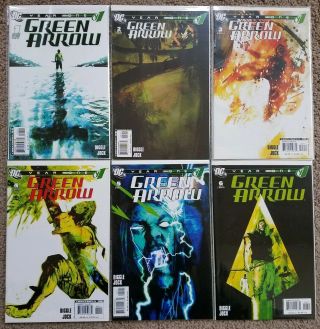 Green Arrow Year One 1 - 6 (1 2 3 4 5 6,  Complete Series Set) [dc,  Diggle,  Jock]
