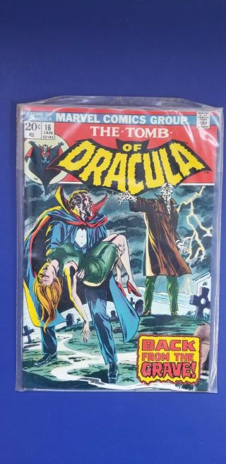 Tomb Of Dracula 16 Back From The Grave